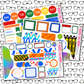 Back To School Monthly, Weekly and or Journaling Sticker Kit
