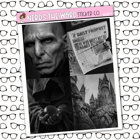 Dark Arts Mini Just Boxes Sticker Sheet