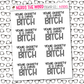 Anxiety is a Bitch Sticker Sheet