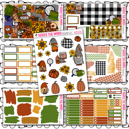 Sweater Weather Monthly, Weekly and or Journaling Sticker Kit