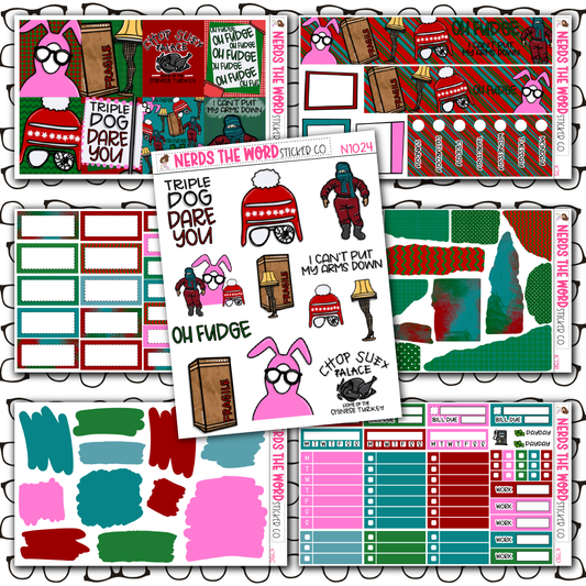 Oh Fudge Monthly, Weekly and or Journaling Sticker Kit