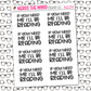 I'll be Reading Sticker Sheet