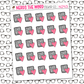 Kindle Love Icon Sticker Sheet