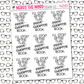 I'll Stop After Sticker Sheet
