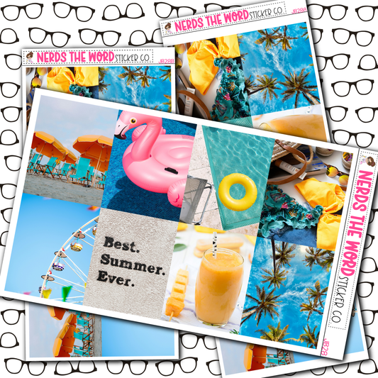 Best Summer Ever Planner Stickers Just Boxes