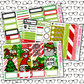 HoHo Gnome Monthly, Weekly and or Journaling Sticker Kit