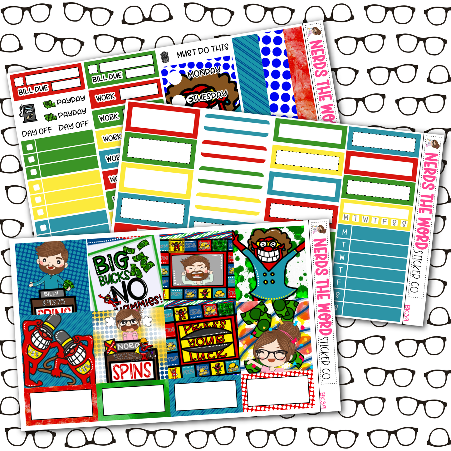 Whammy Weekly Planner Kit