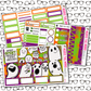 Hey Boo! Monthly, Weekly and or Journaling Sticker Kit