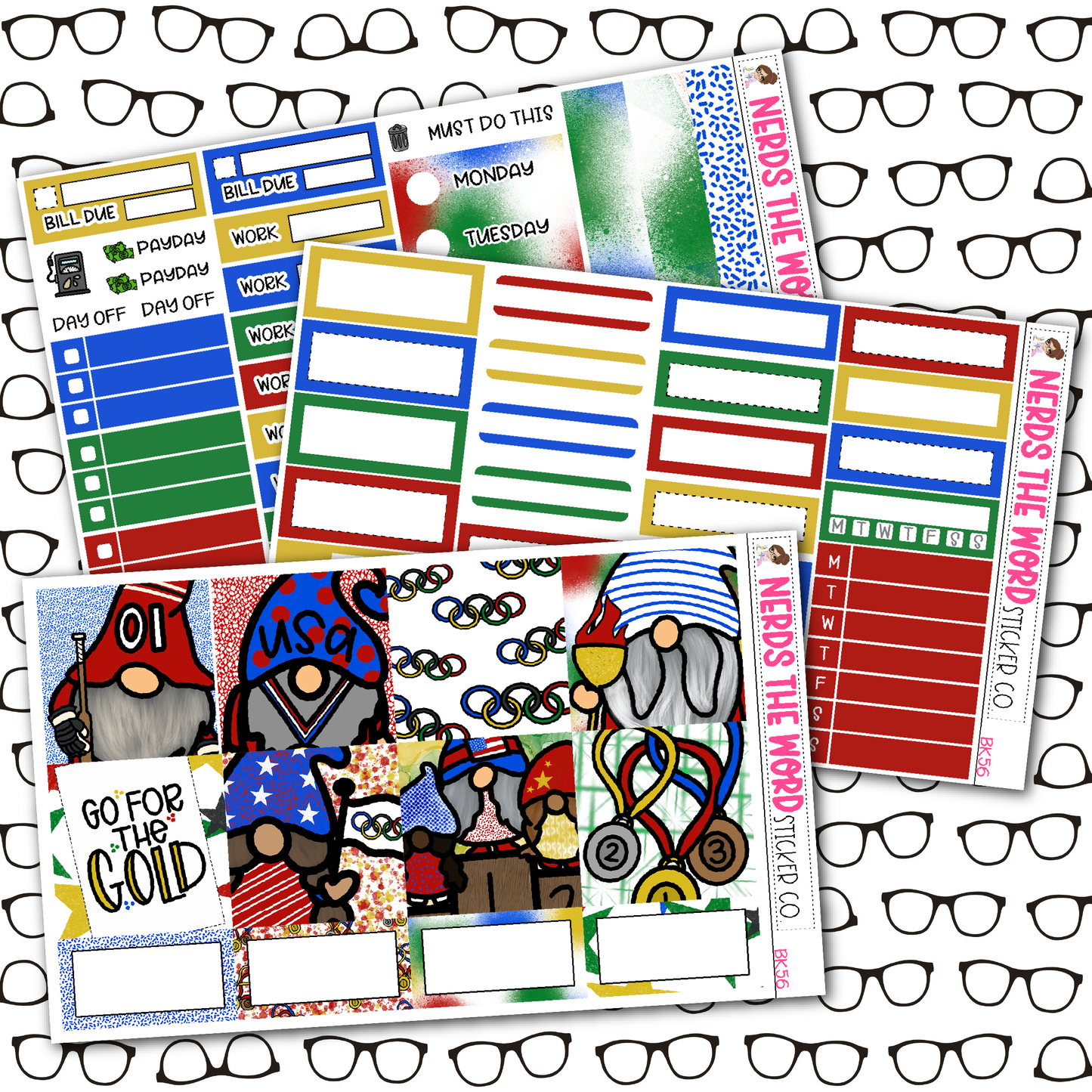 Summer Games Weekly Planner Kit