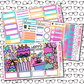 Girly Birthday Monthly, Weekly and or Journaling Sticker Kit