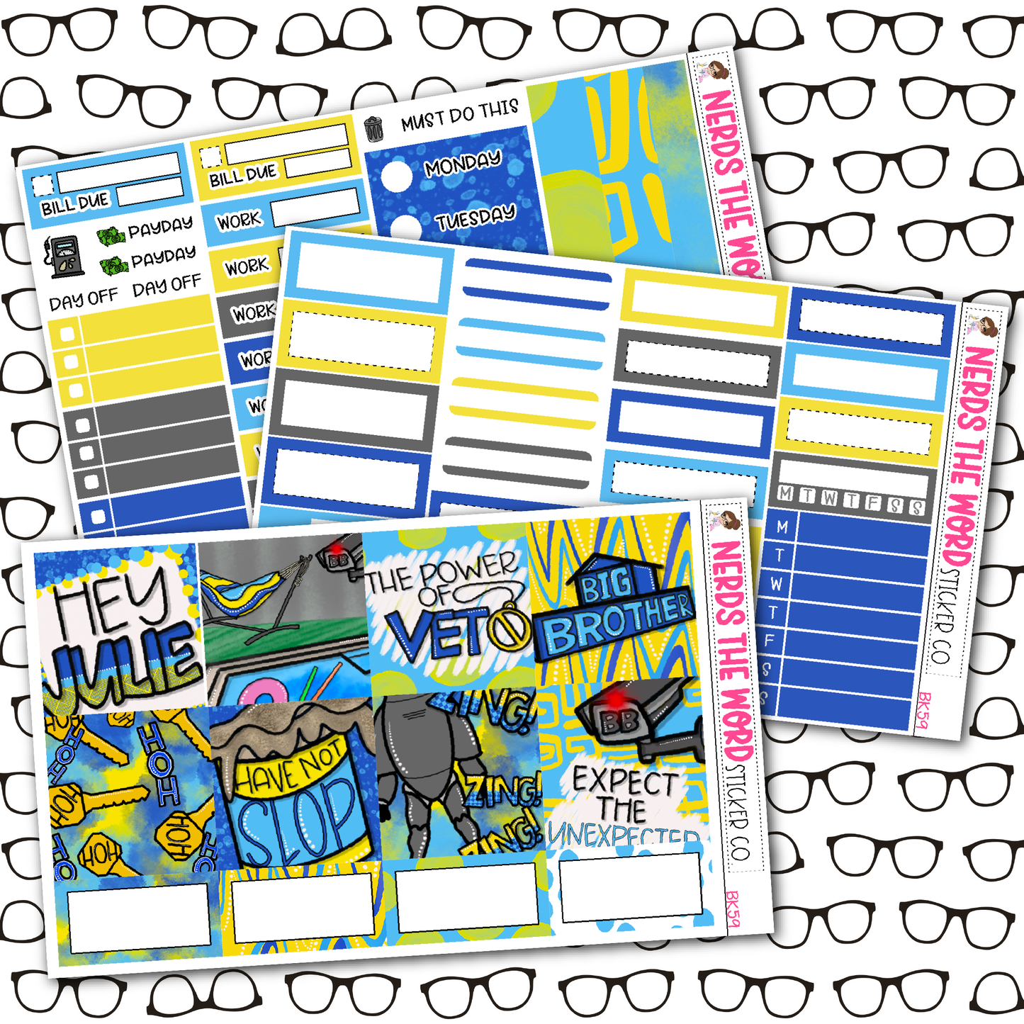 Big Brother Weekly Planner Kit