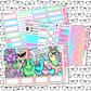 Monster Love Monthly, Weekly and or Journaling Sticker Kit