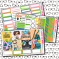 Spring Cleaning Monthly, Weekly and or Journaling Sticker Kit