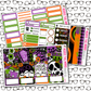 Spooky Season Monthly, Weekly and or Journaling Sticker Kit