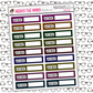 Regal Work Functional Box Sticker Sheet