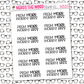 Pray More Sticker Sheet