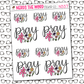 Floral Pray Sticker Sheet