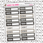 Neutral Work Functional Box Sticker Sheet
