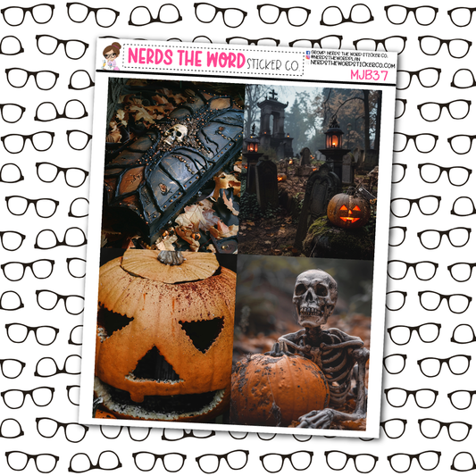 Spooky Just Box Sticker Sheet