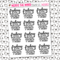 Friday Second Favorite F Word Sticker Sheet