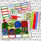 Ugly Sweater Monthly, Weekly and or Journaling Sticker Kit