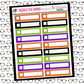 N0501 - Halloween Functional Quarter Check Boxes