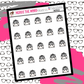 Bill Icon Sticker Sheet