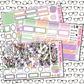 Watercolor Floweres Monthly, Weekly and or Journaling Sticker Kit