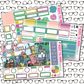 Spring Cleaning Monthly, Weekly and or Journaling Sticker Kit