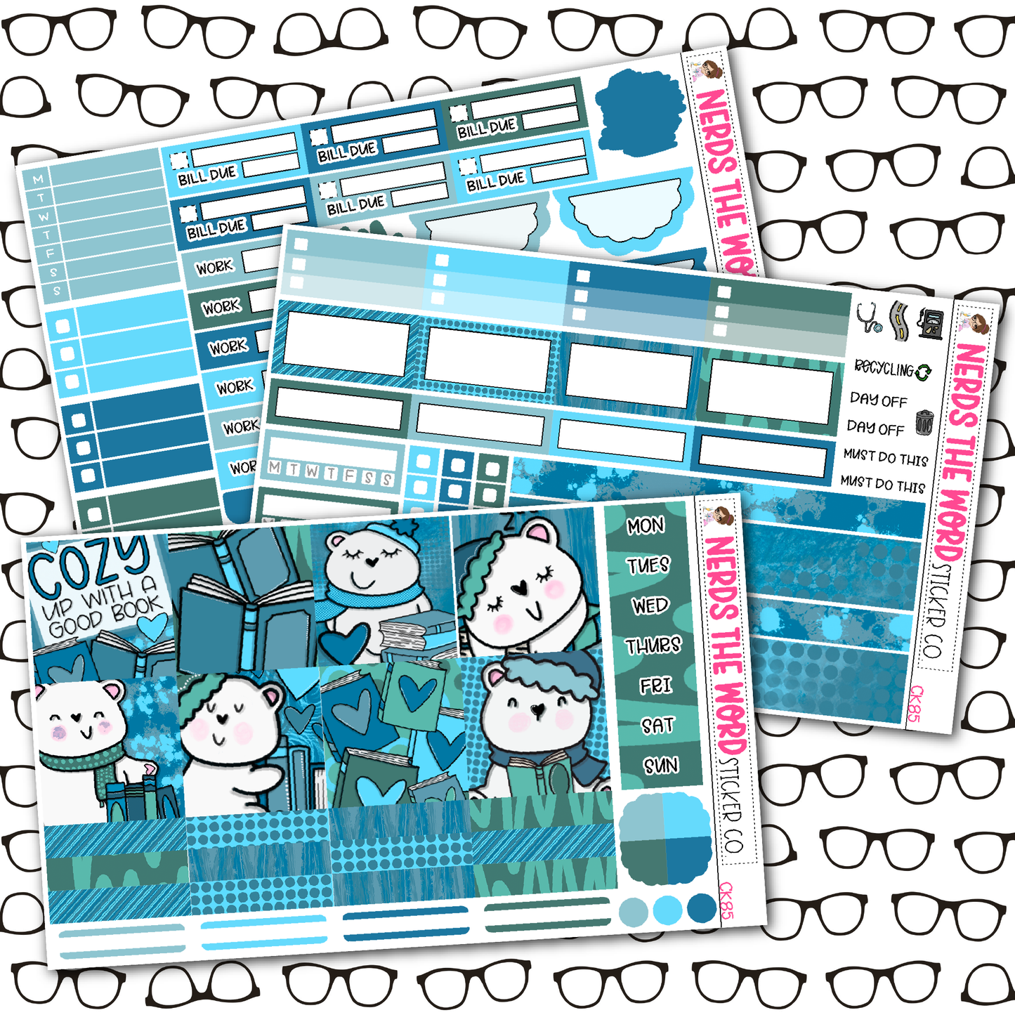 Cozy Up Weekly Planner Kit