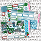 Christmas Village Monthly, Weekly and or Journaling Sticker Kit