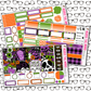 Spooky Season Monthly, Weekly and or Journaling Sticker Kit