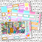 Chill Out Monthly, Weekly and or Journaling Sticker Kit