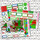 Classic Christmas Monthly, Weekly and or Journaling Sticker Kit