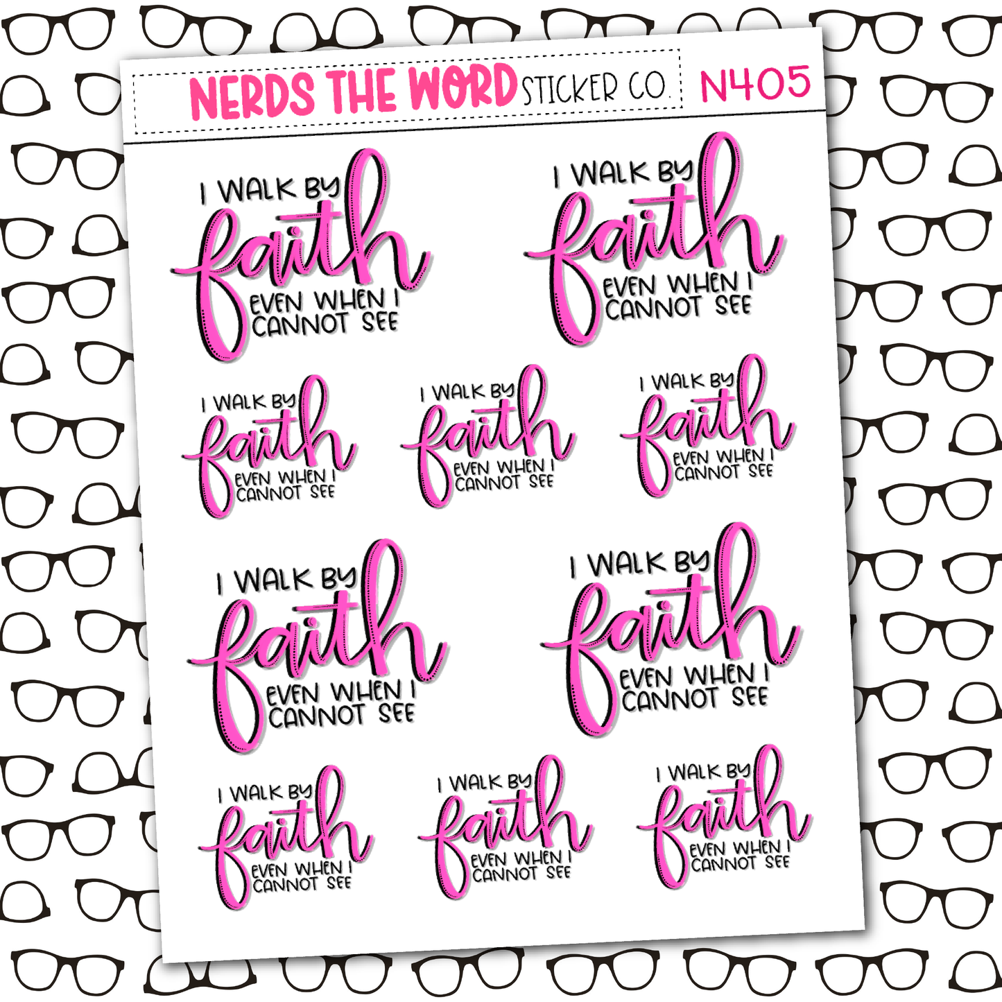 Faith Sticker Sheet