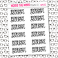 B00b Sweat Sticker Sheet