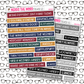 Wizard Quote Bar Sticker Sheet
