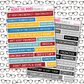 Magical Quote Bar Sticker Sheet