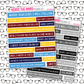 Gilmore Quote Bar Sticker Sheet
