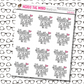 Stepped Out Sticker Sheet
