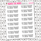 Only Talking To Jesus Sticker Sheet