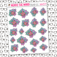 Cute Flowers Sticker Sheet