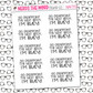I'm Busy Sticker Sheet