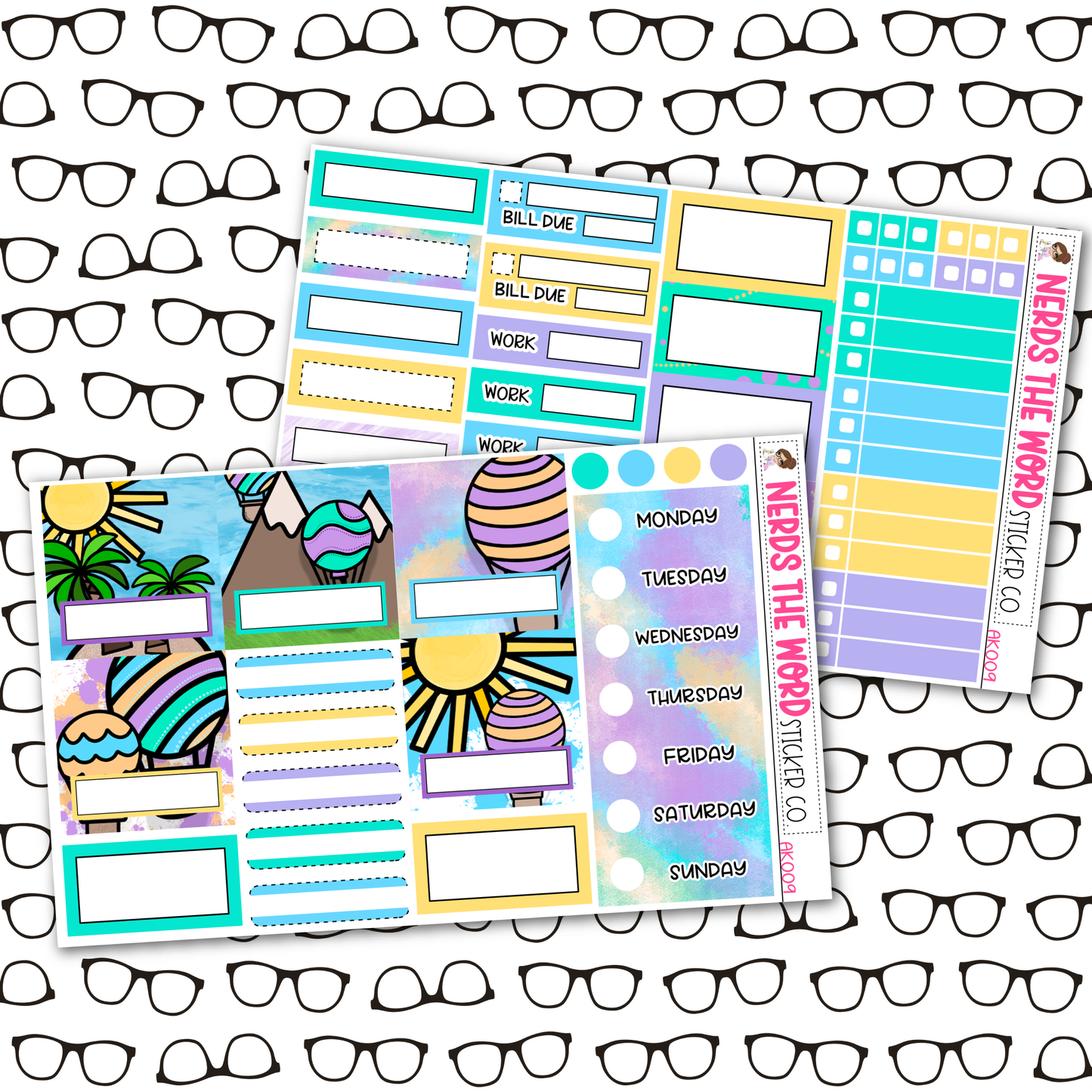 Oh The Places Weekly Planner Kit