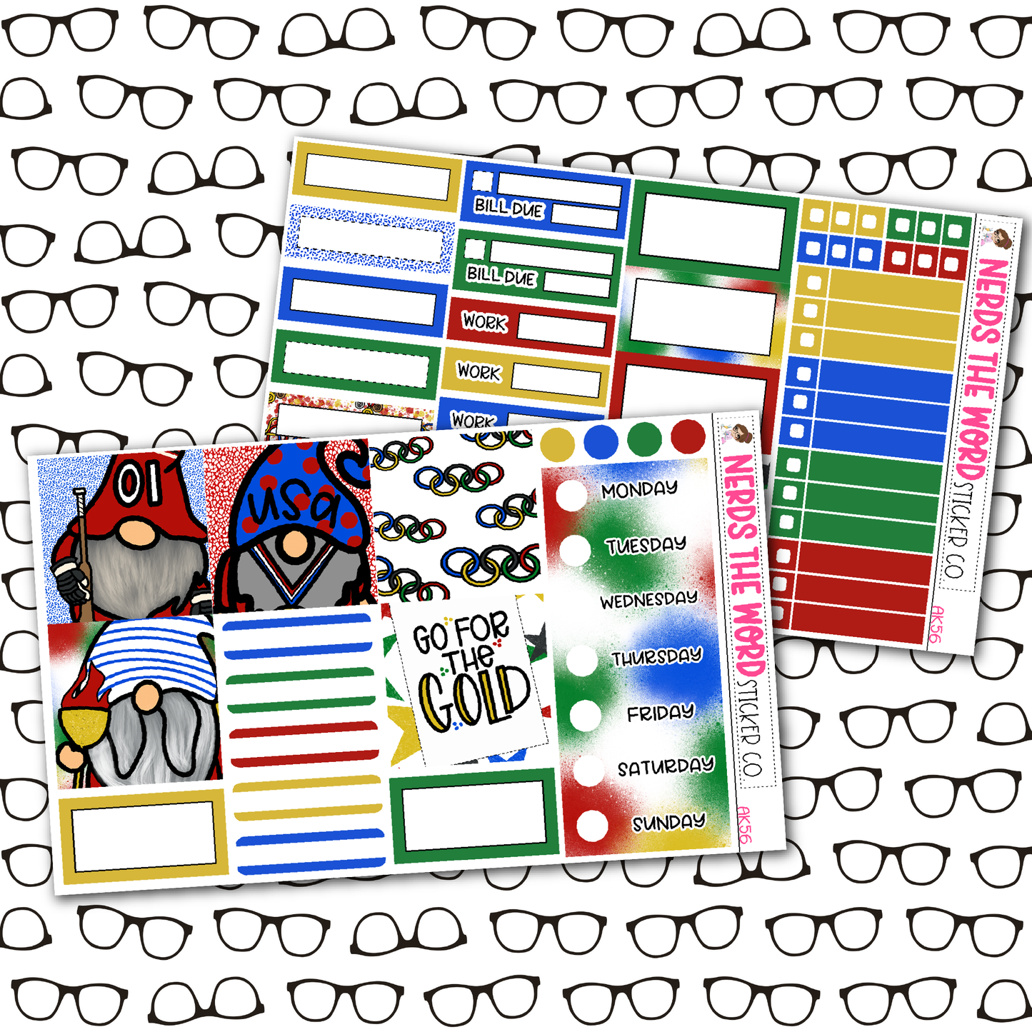 Summer Games Weekly Planner Kit