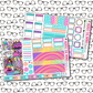 Girly Birthday Monthly, Weekly and or Journaling Sticker Kit