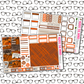 Pumpkin Patch Monthly, Weekly and or Journaling Sticker Kit