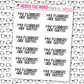 Flabbers are Gasted Sticker Sheet