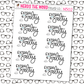 Extra Salty Sticker Sheet