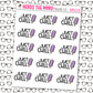 Just Chill Sticker Sheet
